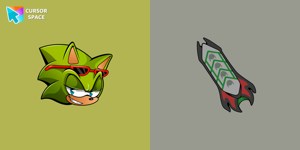 Scourge the Hedgehog cursor
